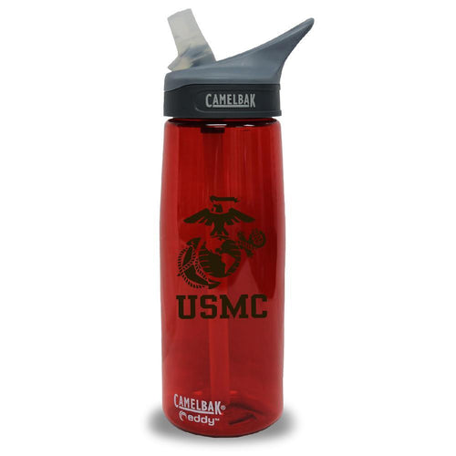 USMC CAMELBAK WATER BOTTLE (RED) 1