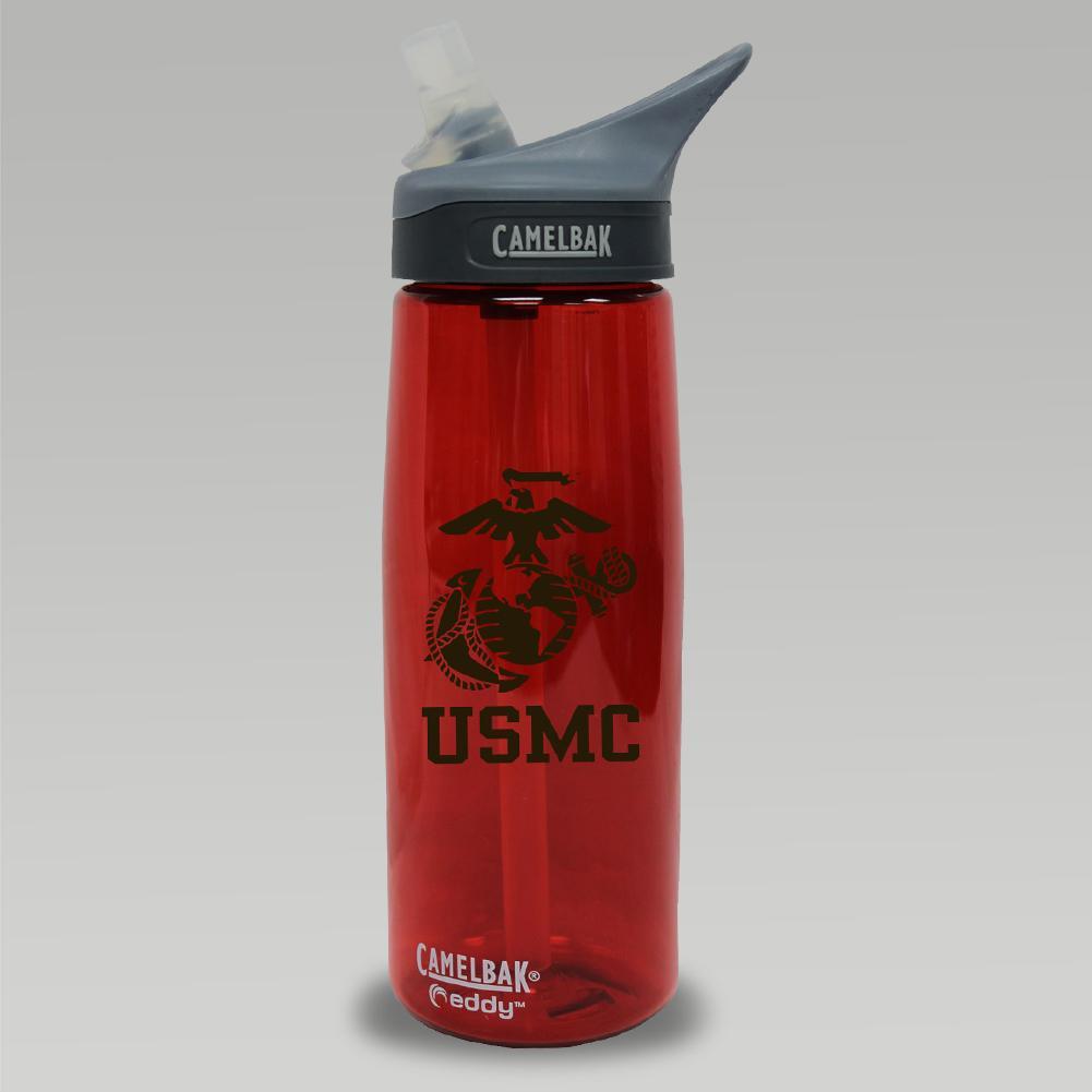 USMC CAMELBAK WATER BOTTLE (RED)