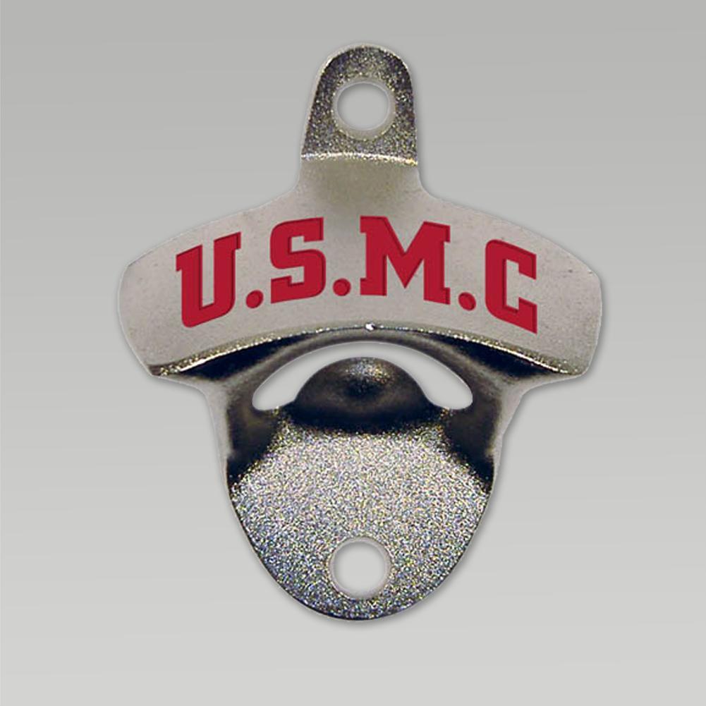 USMC BOTTLE OPENER FOR WALL MOUNT