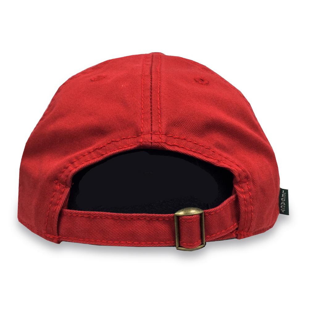 USMC LADIES ARCH HAT (RED) 3