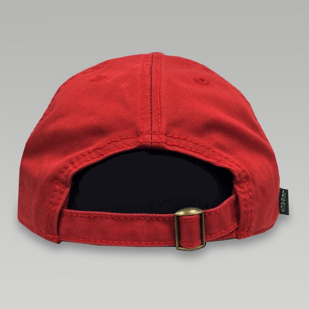 USMC LADIES ARCH HAT (RED) 1