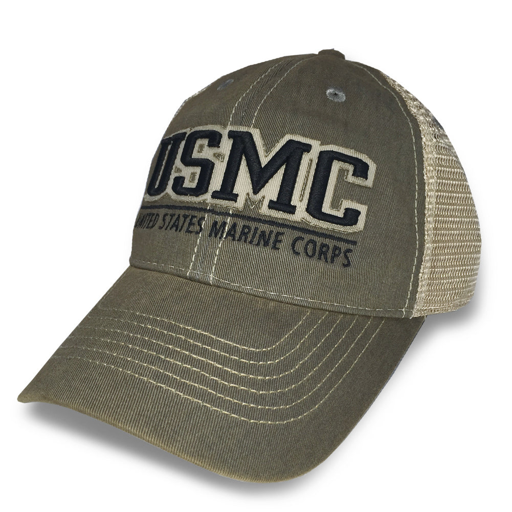 USMC OLD FAVORITE TRUCKER HAT 4