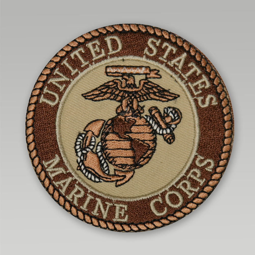 USMC PATCH (DESERT)