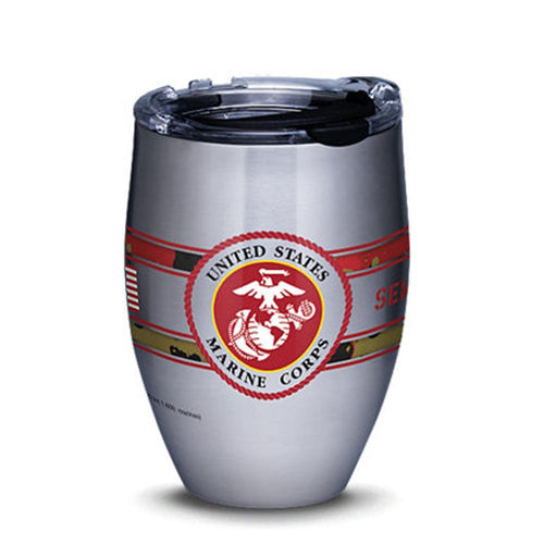 USMC TERVIS 12OZ STAINLESS STEEL TUMBLER