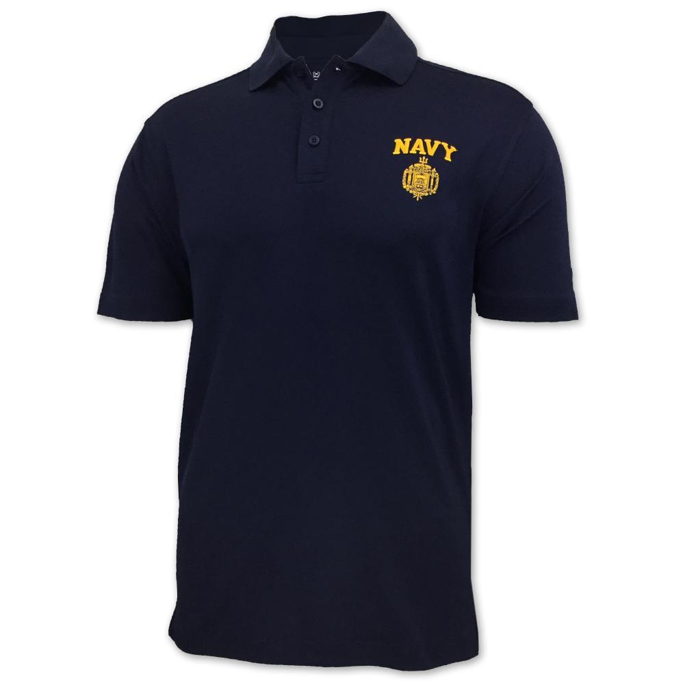 USNA UNDER ARMOUR ACADEMY CREST POLO 3