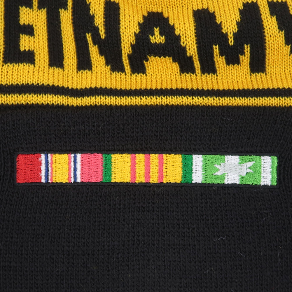 VIETNAM VETERAN POM POM KNIT BEANIE 1