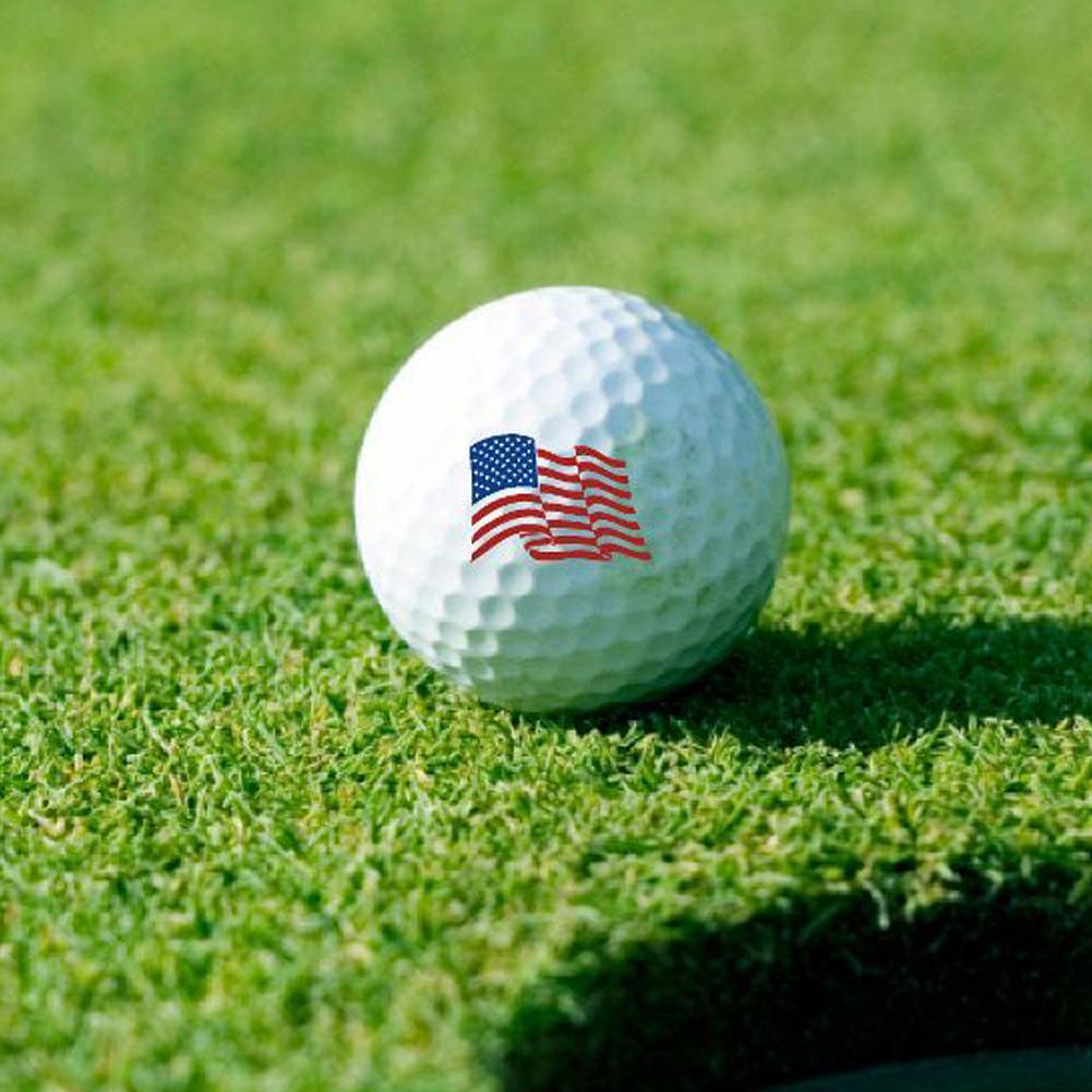 WAVING FLAG GOLF BALL